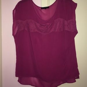 Lacey see through shirt