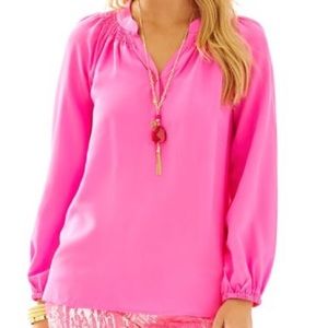 🌟NWOT🌟 LILLY PULITZER Elsa Top (Pink)
