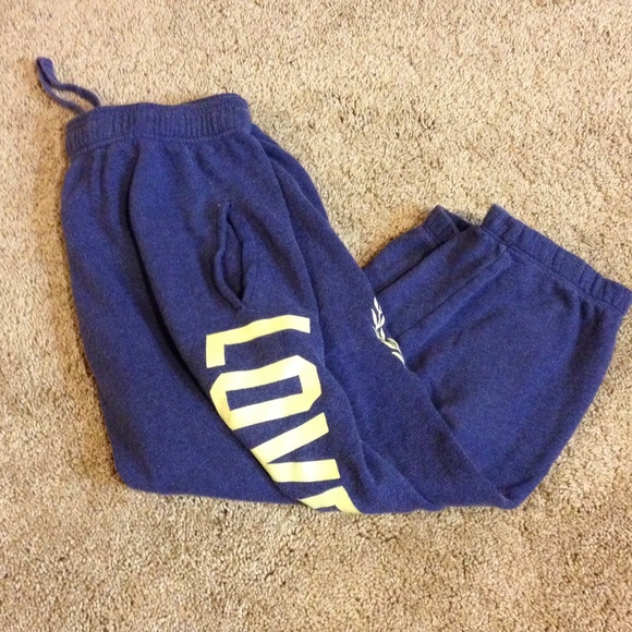 PINK cropped sweats