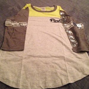 New Pink crew sweater