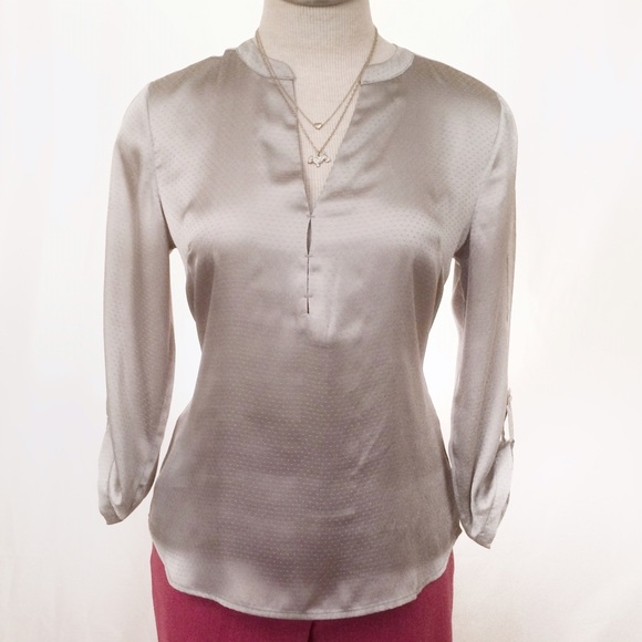 The Limited Light Taupe Blouse