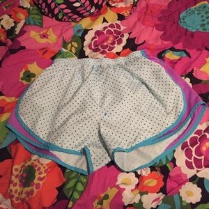Polka dot Nike shorts