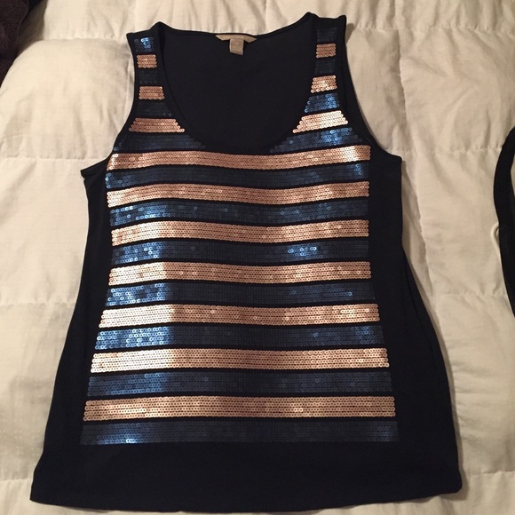 Banana Republic striped tank top