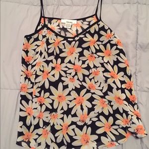 NWOT Floral Tank Top
