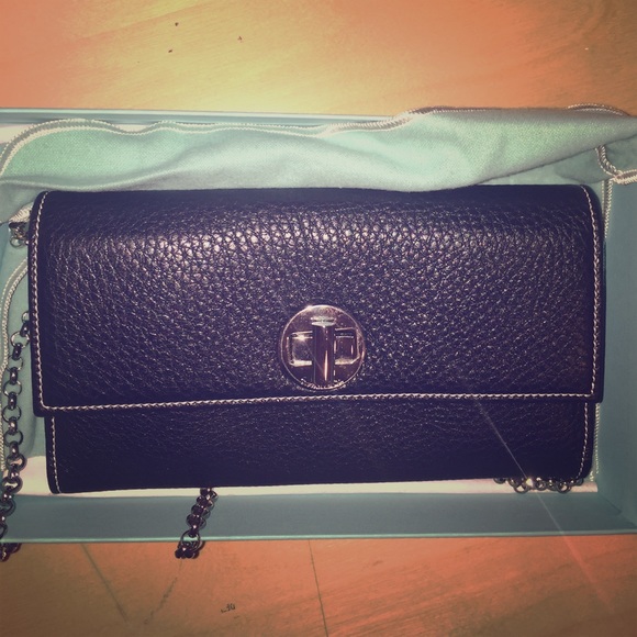 Tiffany & Co. Grain city clutch wallet/cross body