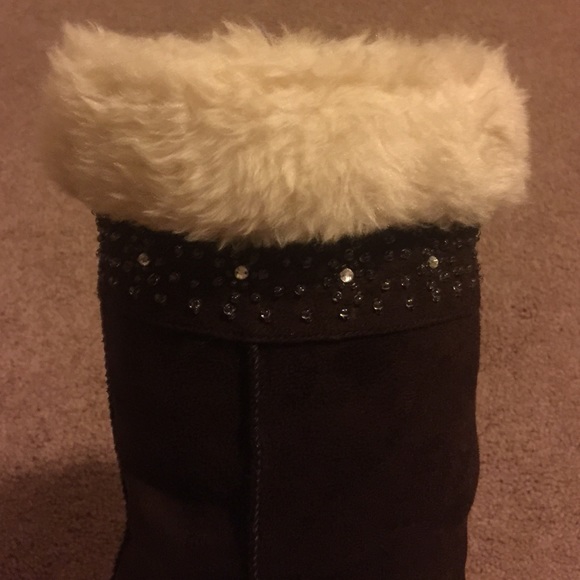 Wedge Winter Fur Boots - Picture 4 of 4