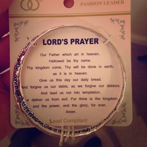 Lord's Prayer bracelet