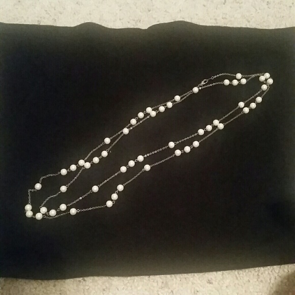 Pearl wrap necklace
