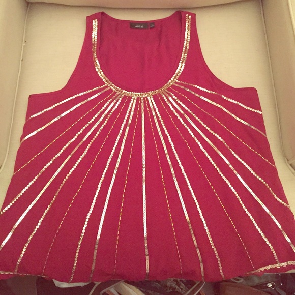 Apt. 9 Tops - Apt 9 sleeveless blouse. Large. NWOT.