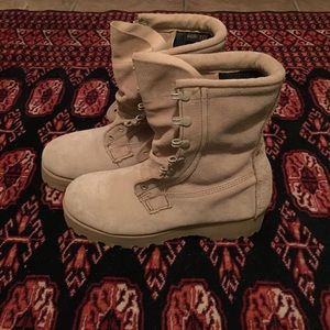 NWOT Military Boots