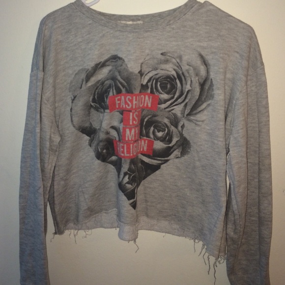 Fashion is my religion sweatshirt