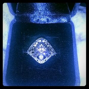 Gorgeous Andalucite Ring 10kt gold, size 8