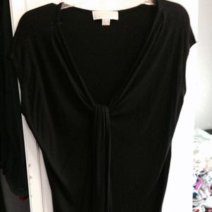 Michael Kors black cotton shirt