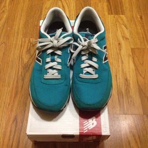 New Balance Teal Classic 501's