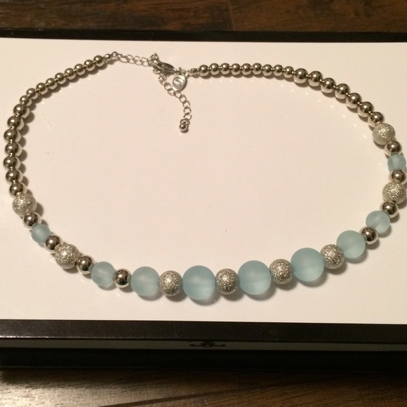 Beautiful blue necklace