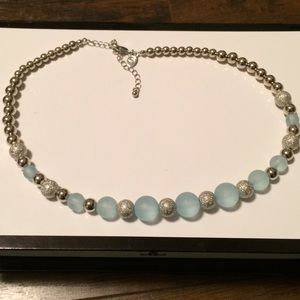 Beautiful blue necklace