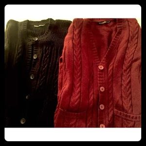 100% Peruvian alpaca 'Oxford' cable sweaters