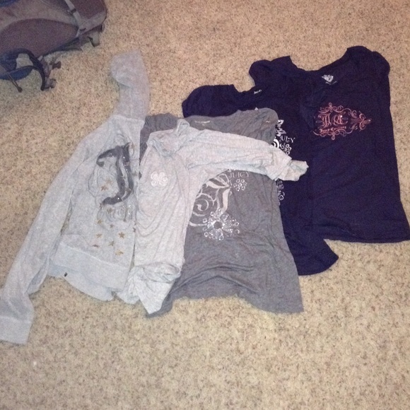 Juicy couture shirts and jacket