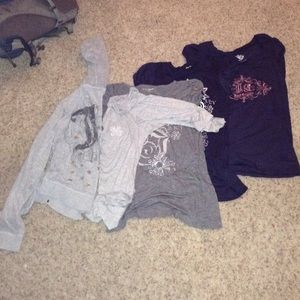 Juicy couture shirts and jacket