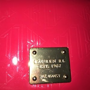 Ralph Lauren checkbook cover