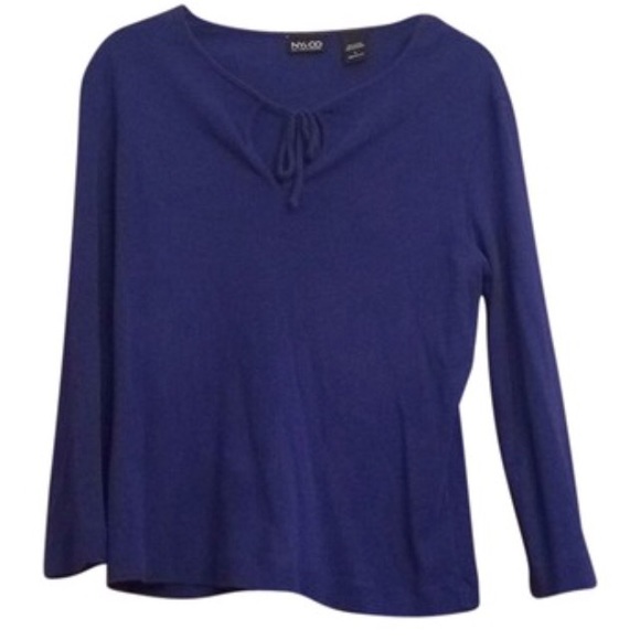 ✂️Last Call✂️ Blue Knit Top-200 - Picture 1 of 4