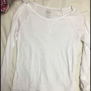 Plain White Long sleeve T-Shirt
