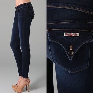 Hudson Collin Flap Skinny Jeans - size 26