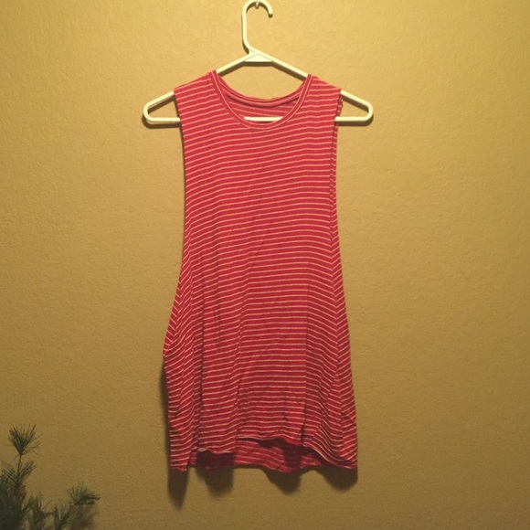 Brandy Melville striped tank open sides