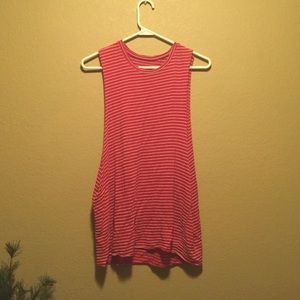 Brandy Melville striped tank open sides