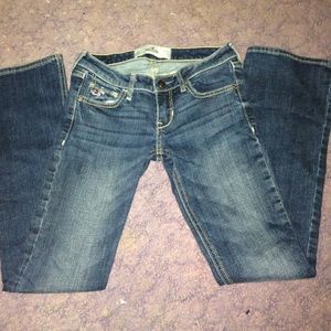 Hollister boot leg jeans