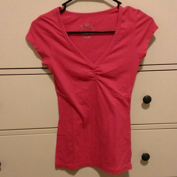 V-neck top