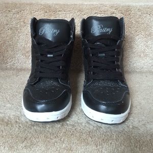 Super cute black sparkly Pastry High Tops.