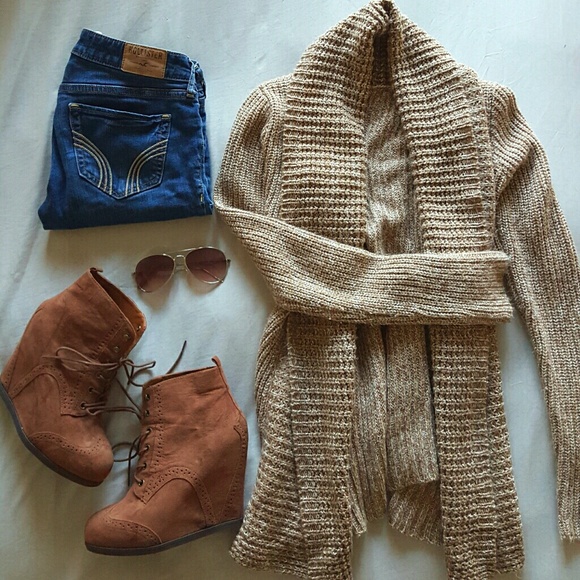 Cozy Knit Cardigan Sweater