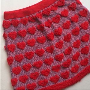 Top Shop Heart Skirt Size 10❤️🎉