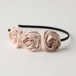 Anthropologie Rosebud Headband