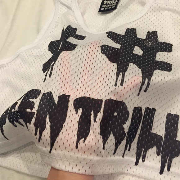 BEEN TRILL Girls Cropped Mesh Tank - Picture 3 of 3