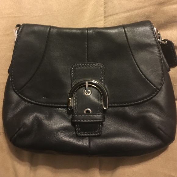 Black Coach Clutch