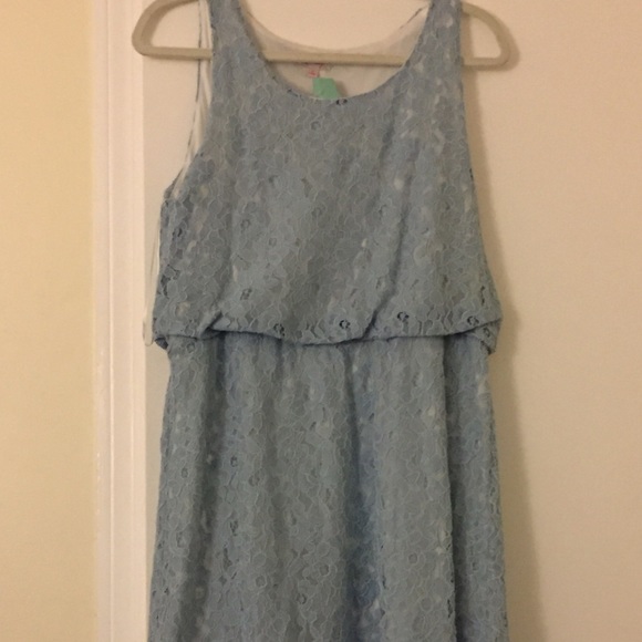 New with tags! Blue lace dress