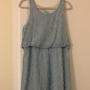 New with tags! Blue lace dress