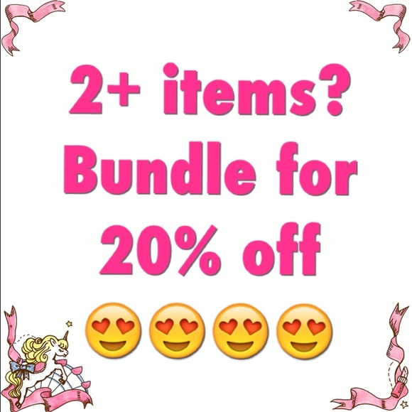2+ Items? Bundle for 20% Off!