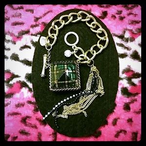 Betsey Johnson Vintage Plaid Bracelet