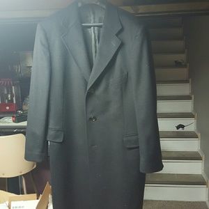 Cashmere trench coat Mens