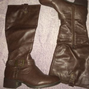 Brown boots purchased from Macy's / size 9 / $30