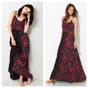 Kimchi Blue Poppy print Maxi Dress