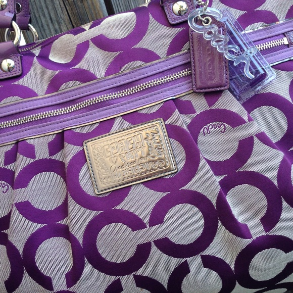 Coach Purple Purse