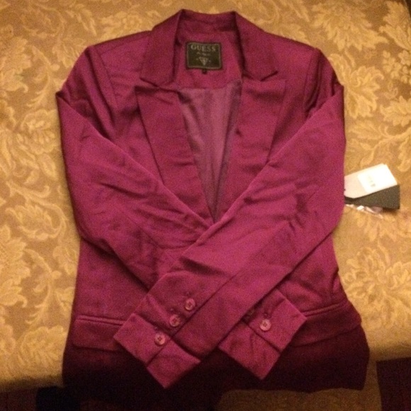 Grapefruit fuchsia blazer