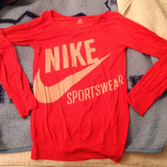 Orange Nike tunic