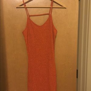 Topshop Burnt orange dress