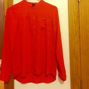 A forever 21 red blouse