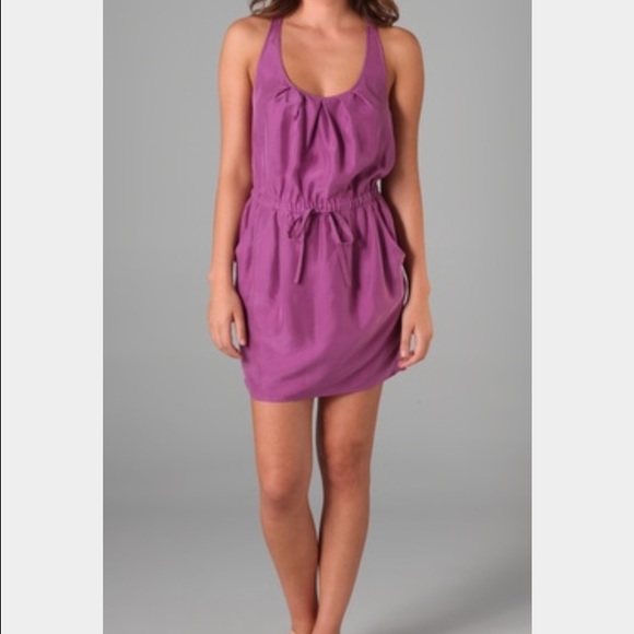 7 For All Mankind racerback / drawstring dress